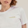 Iconic White T-shirt - seize the day